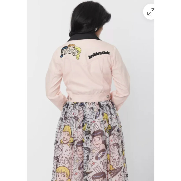 Betty & Veronica x Unique Village Archie Girls Jacket Size XL /14 NWT - Picture 10 of 10